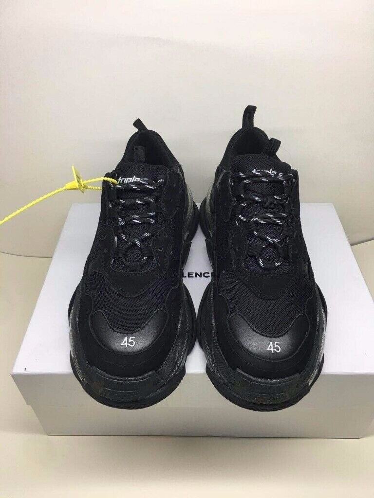 BLACK YELLOW Speed Trainers for Men Balenciaga